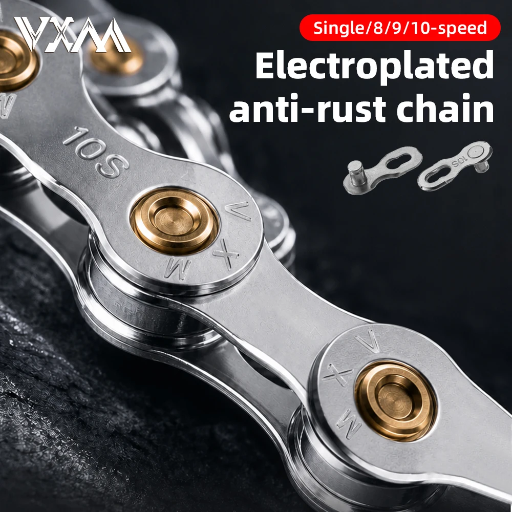 Bike Chain MTB 10 Speed Bicycle Chain EL SL Mountain Road Corrente 10v 9v Current Cycling 10S 9S 8S Bike Parts
