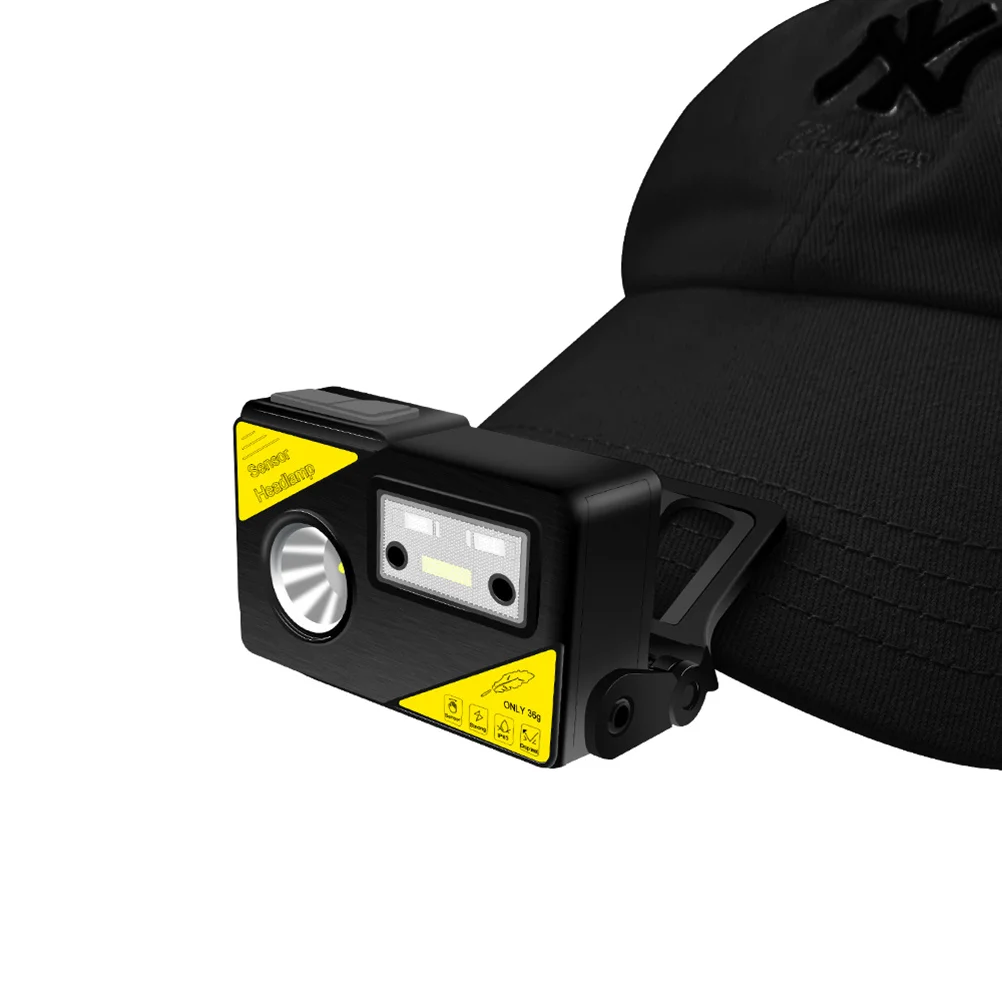

Waterproof Headlamp Led Camping Fishing Running Hiking Jogging Usb Rechargeable Sensor Light 10Cm Motion Detection Adjustable