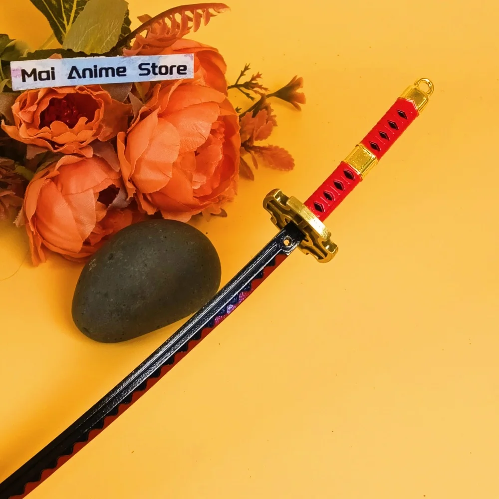 ดาบคาตานะโรโรโนอา โซโล ขนาด 10 นิ้ว ทำจากเหล็ก ดาบโซโลญี่ปุ่นแท้ ขนาดเท่าของจริง ดาบนินจาเหล็ก ดาบซามูไรของแท้ ไม่คม ของเล่น ของขวัญ