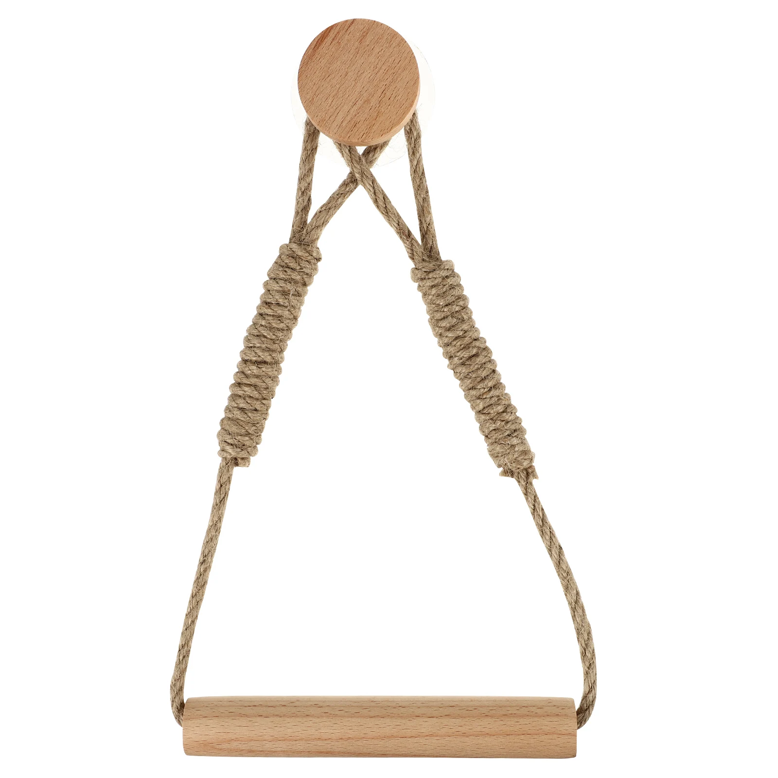

Retro Rope Animal Paper Towel Holder Creative Wall Mounted Tissue Rack Vintage Wooden Toilet Roll Storage