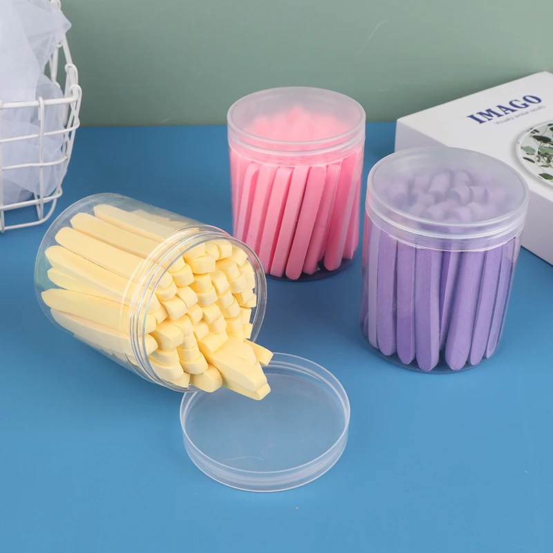 Hot Sale 50pcs Face Wash Wash Face Sponge Clean Face Disposable Powder Puff Face Cleansing Cotton Pad Cleansing Beauty Strip