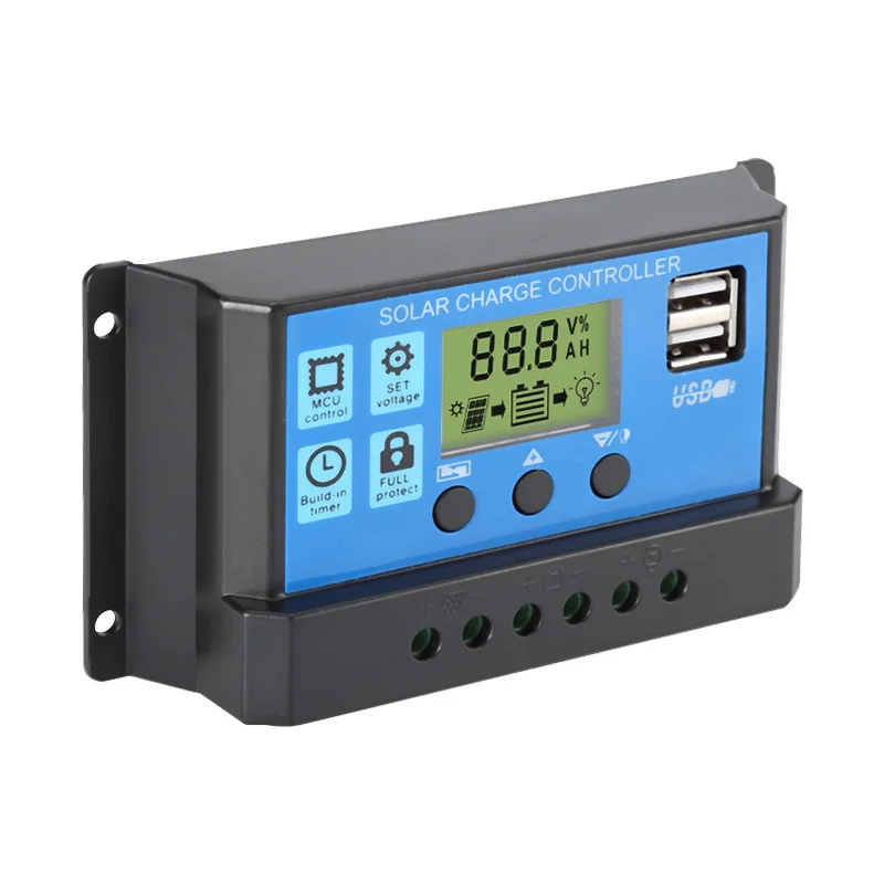 solar controller 12v 24v fully automatic household lighting charging universal solar panel controller