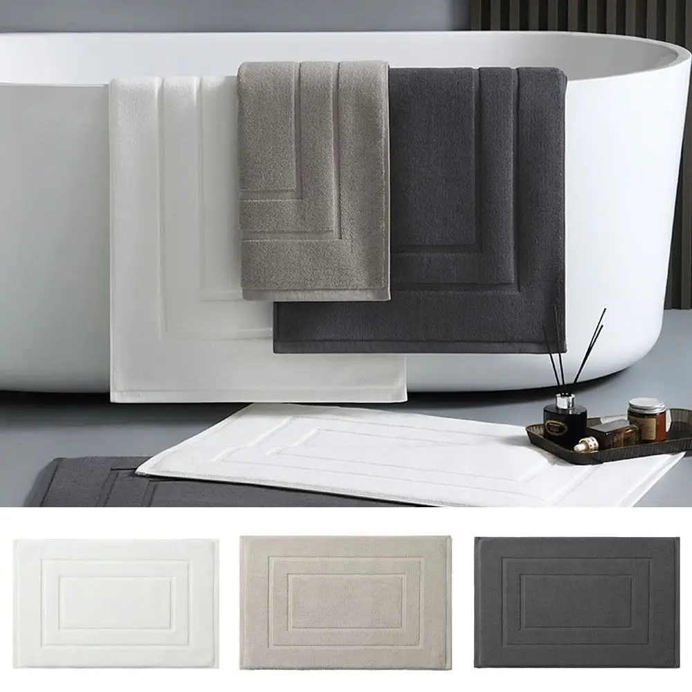 New 50*80cm Door Rug Thickened Water Absorbent Floor Towel Absorbent anti-slip Bath Mat Bathroom