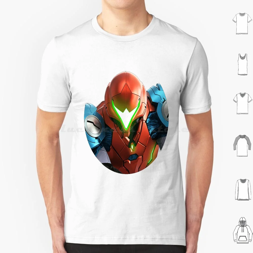 Metroid Dread – Samus Aran Metroid Dread T Shirt Cotton Men Women DIY Print Metroid Dread Metroid Dread Metroid Dread Metroid