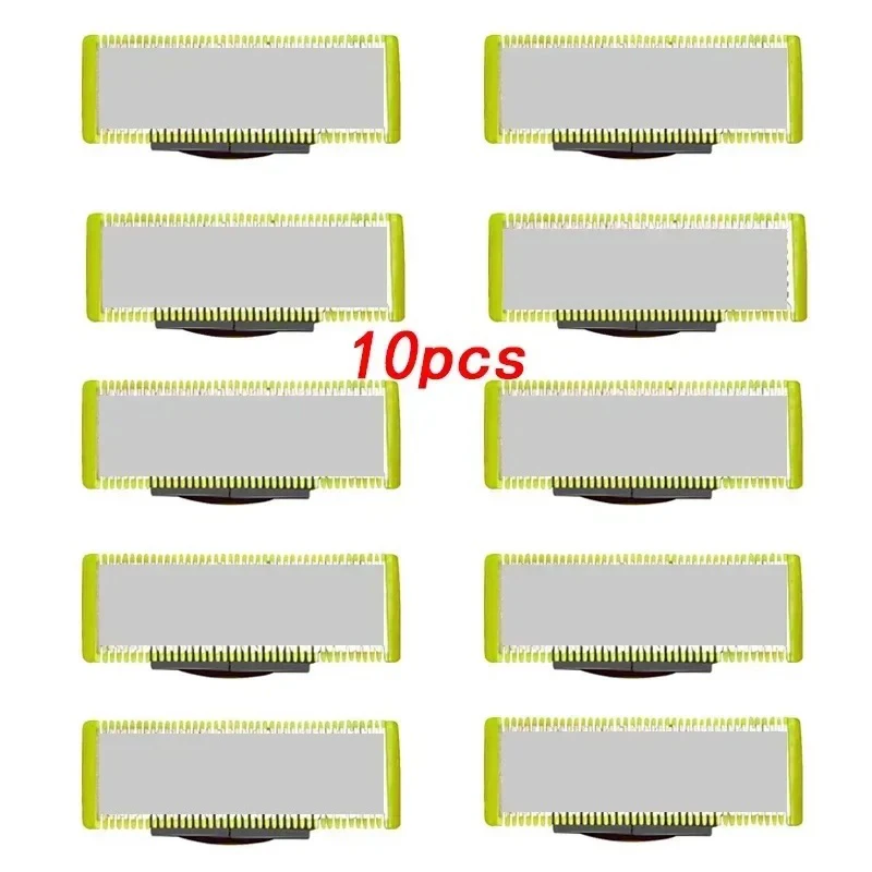 

10PCS Shaver Replacement Blade ＆ Nose Hair Trimmer Replacement Heads for OneBlade QP2520 QP2630 QP6510 Beard Trimmer