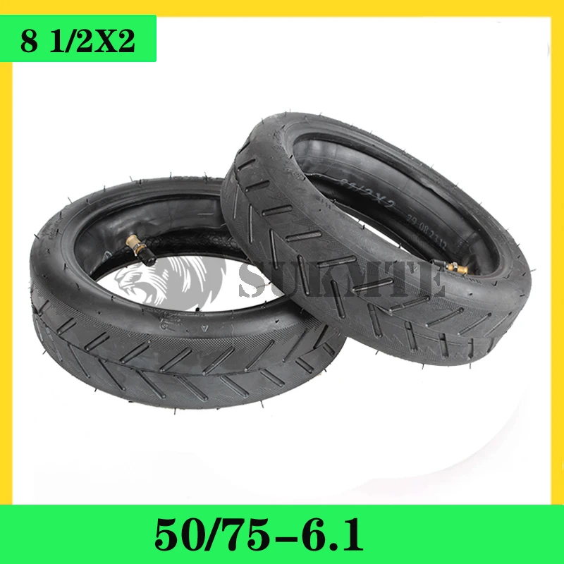 50/75-6.1 for Xiaomi Mijia M365 Pro Electric Scooter Inflatable Outer Tyre 8 1/2X2 Tube Tire Replacement Inner Camera