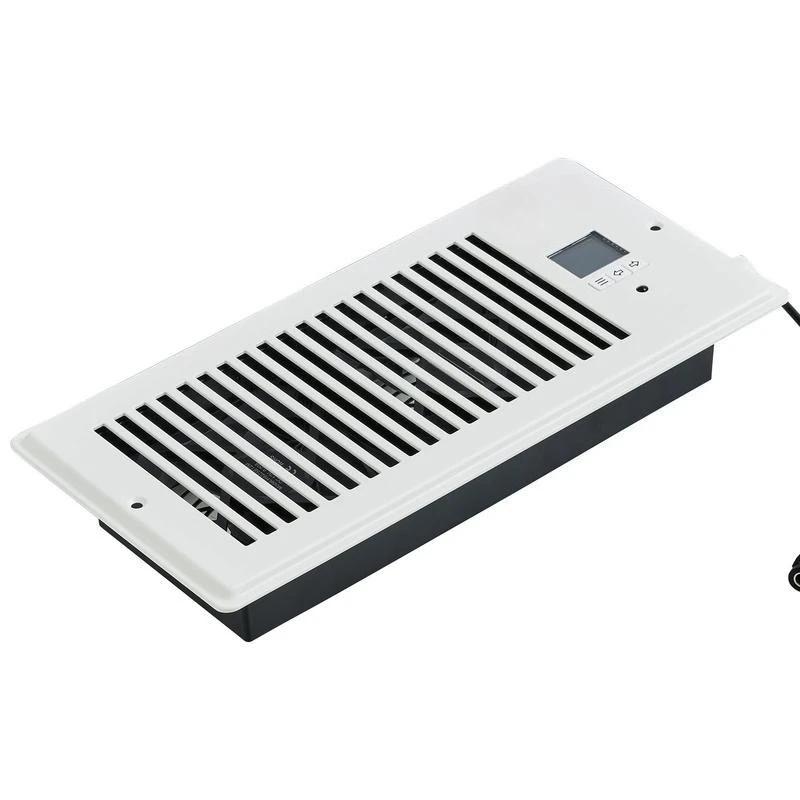

Ventilator Air Extractor 4” x 10” For Home Office Bedroom, Remote Thermostat Control Adjustable Speed Heating Cooling Smart Airflow White