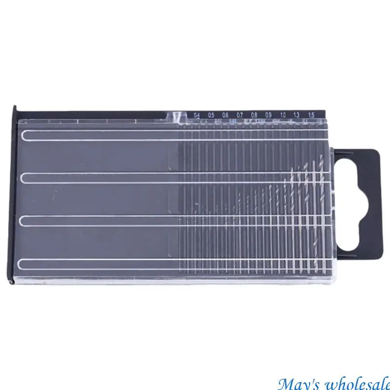 20/25Pcs Mini Drill Bits for Precisions Detail Work In Various Materials 448A