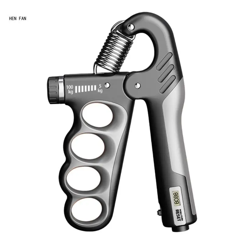 

Hand Grip Strengthener Hand Grip Strength Trainer Forearm Grippers Exercisers M89D