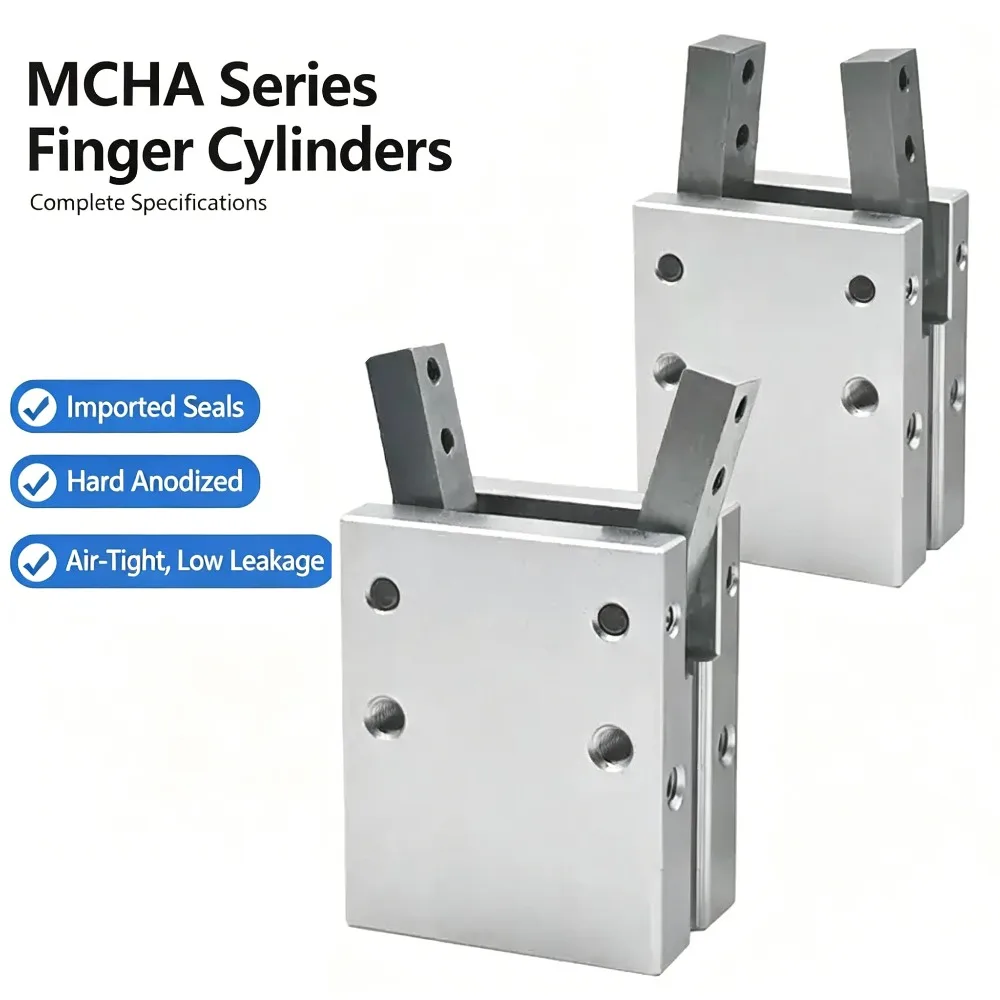 Mechanical Fixture Finger Cylinder MCHA-16 MCHA-25 MCHA-32 MCHA-20 Bottle Blowing Machine Cylinder