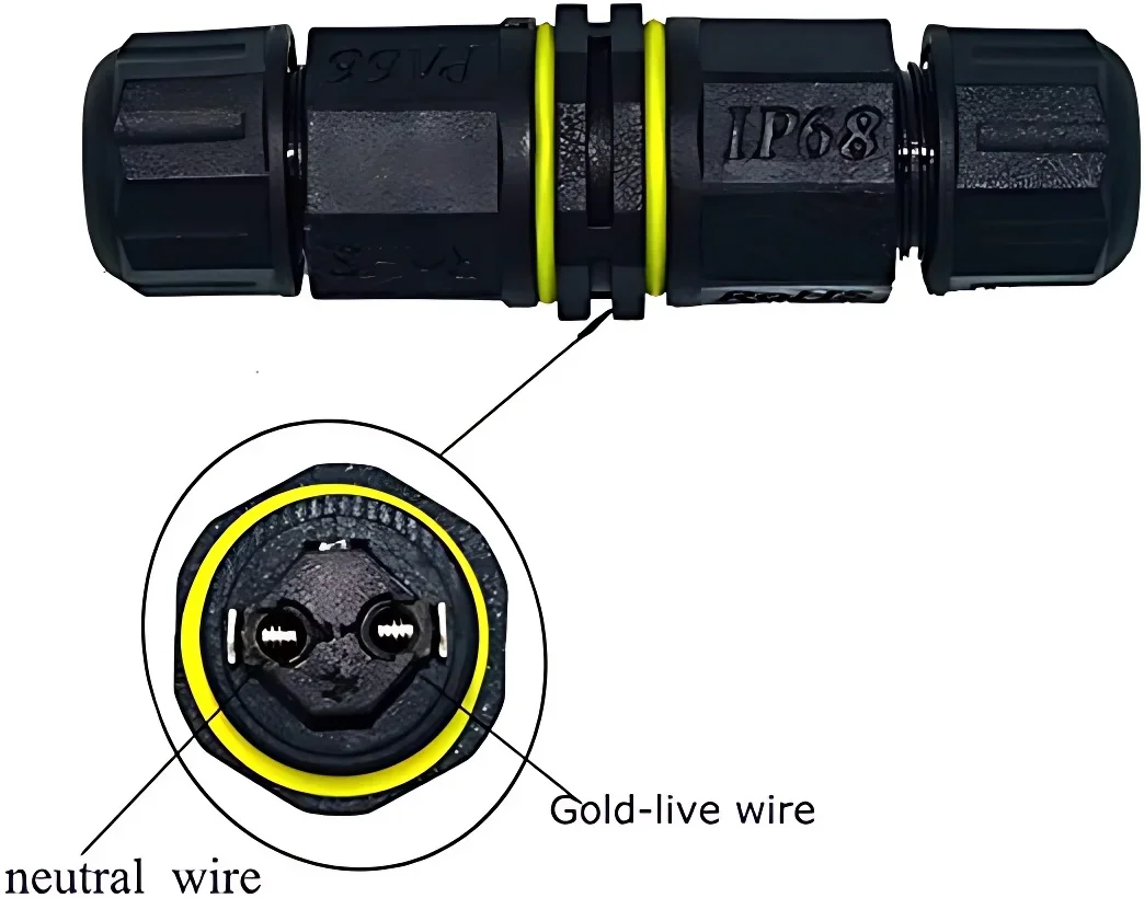 IP68 Outdoor Waterproof Electrical Cable Connector, M16 M20 M25 Wire Range(3.5-14mm),Suitable for Repair and Extend Power Cables