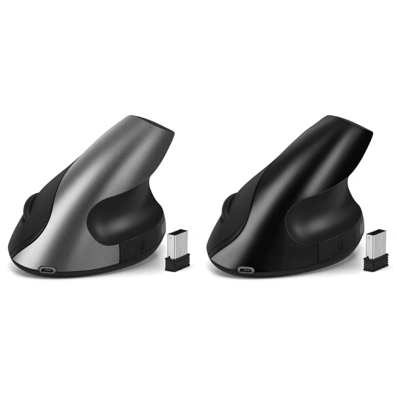 

Ergonomics Mouse Wireless Vertical Mouse 6 Buttons with Adjustable 1200 1600