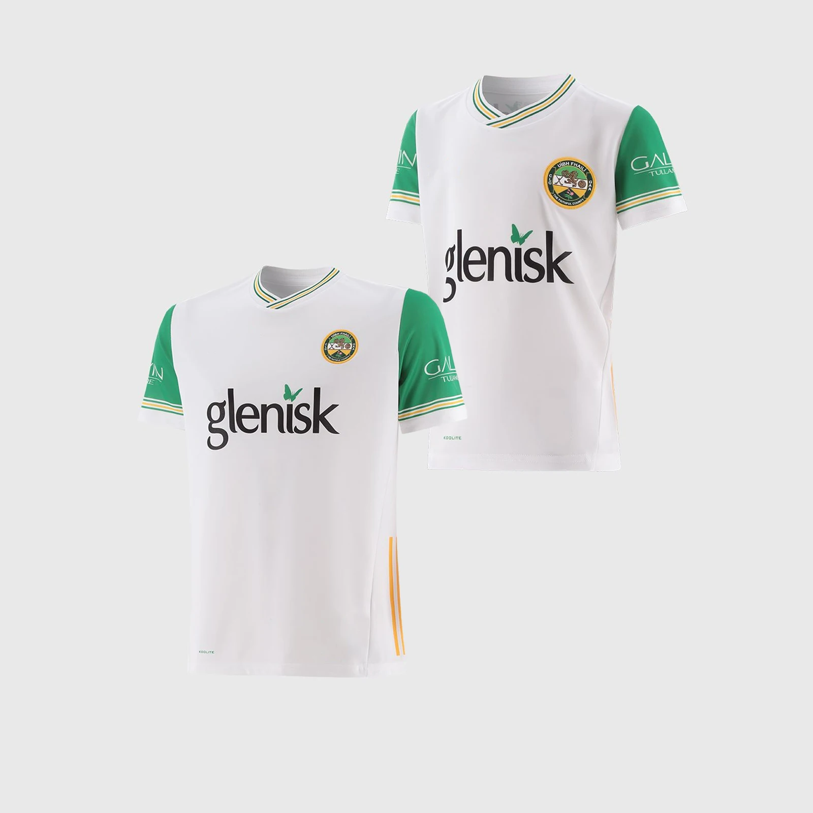 2025 Offaly GAA 3-Stripe Mens/Kids Alternative Jersey Customize