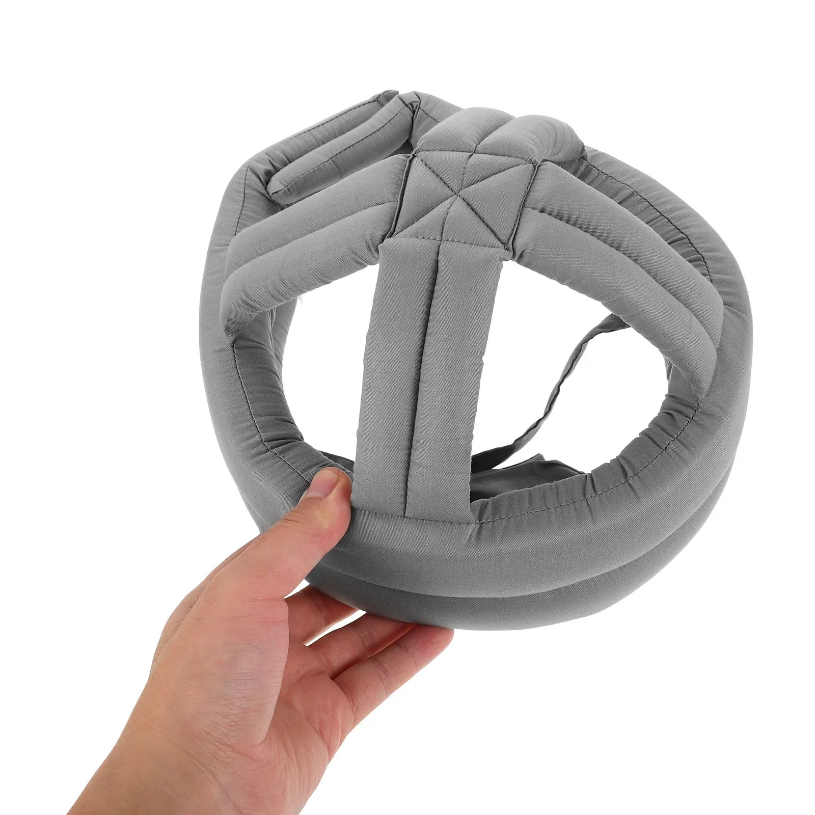 قبعة حماية لكبار السن من القطن المسامي، قبعة أمان ناعمة لمنع السقوط للمشي في المنزل، قبعة حماية لكبار السن