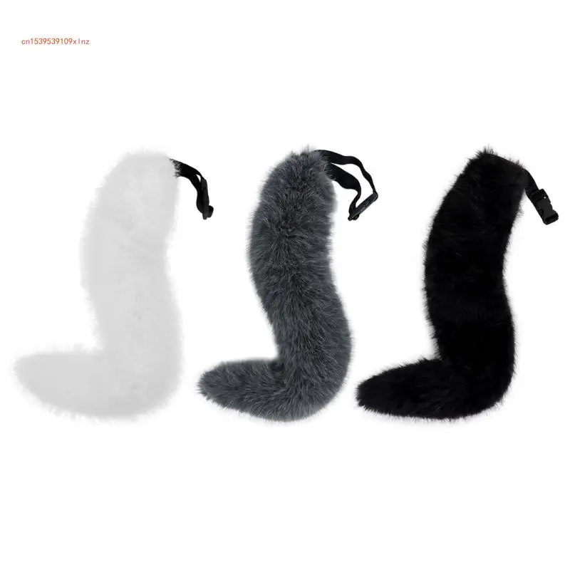 

Lolitas Foxes Tail Cats Tail Furs Furry Foxes Tail Cosplay Carnivals Party Christmas Anime Accessories Halloween Costume