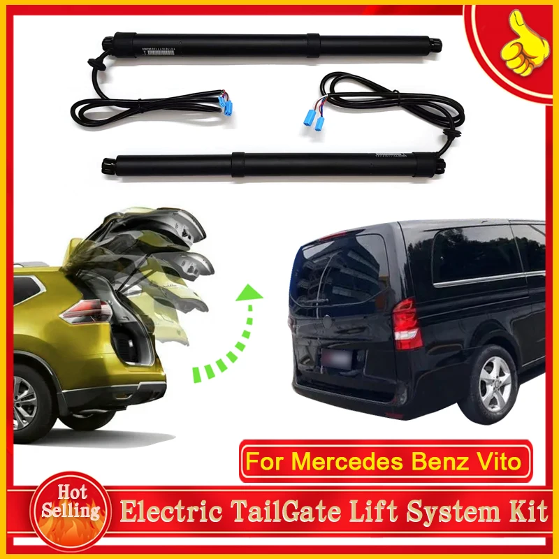 

Для Mercedes Benz V Class Vito W447 2014 ~ 2024 автомобильный электрический механизм открывания задней двери автомобиля модификация задней двери