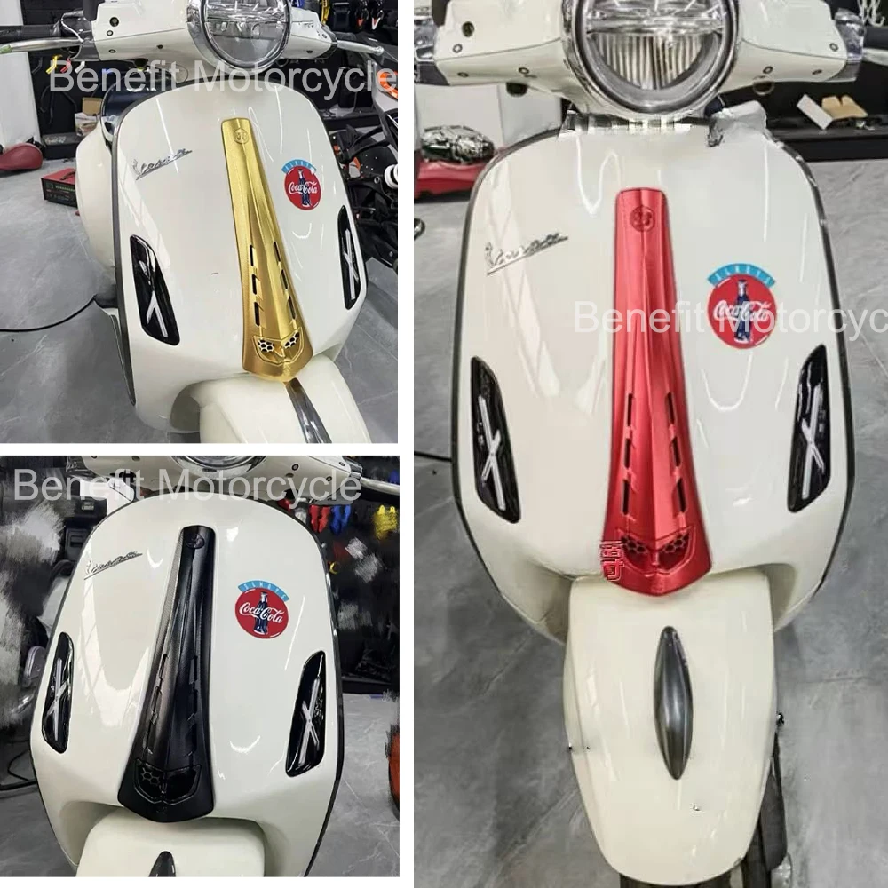 For Vespa Sprint Primavera 150 Sprint150 Motorcycle Accessories Front Head Fairing Cover Horn Decoration Shell