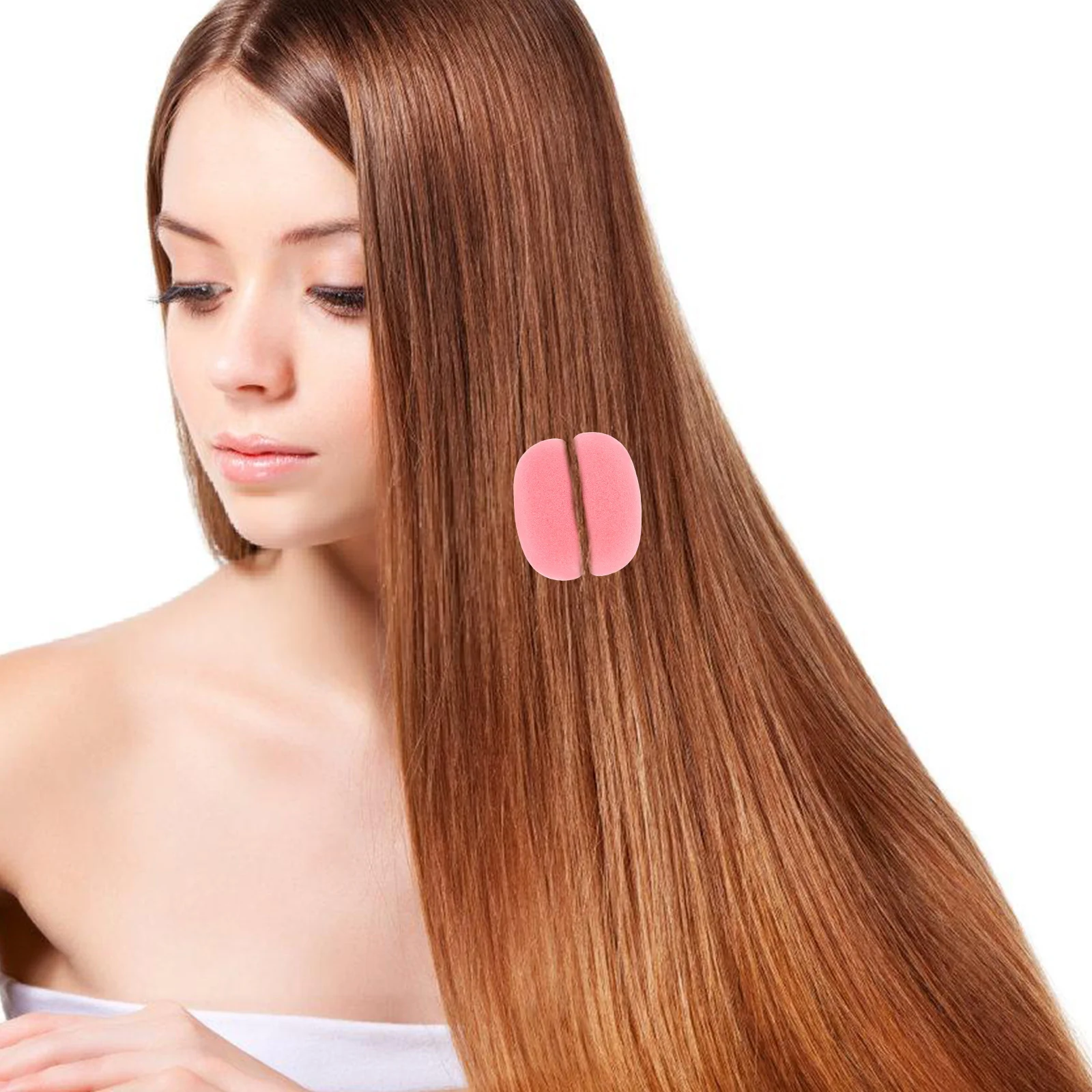 

10pcs Sponge Rollers Mushroom Shape Curlers For Women Soft Hair Styling Tools Natural Curls Volume Home Use Long