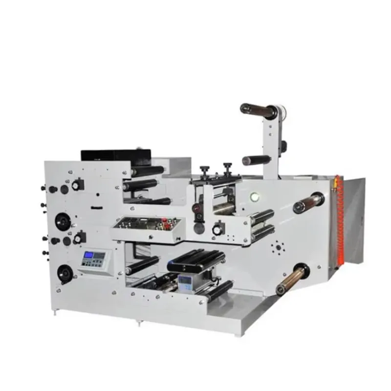 Customized Flexographic Printers Flexo Die Cutting And Printing Machine 4 Color For Paper Cup