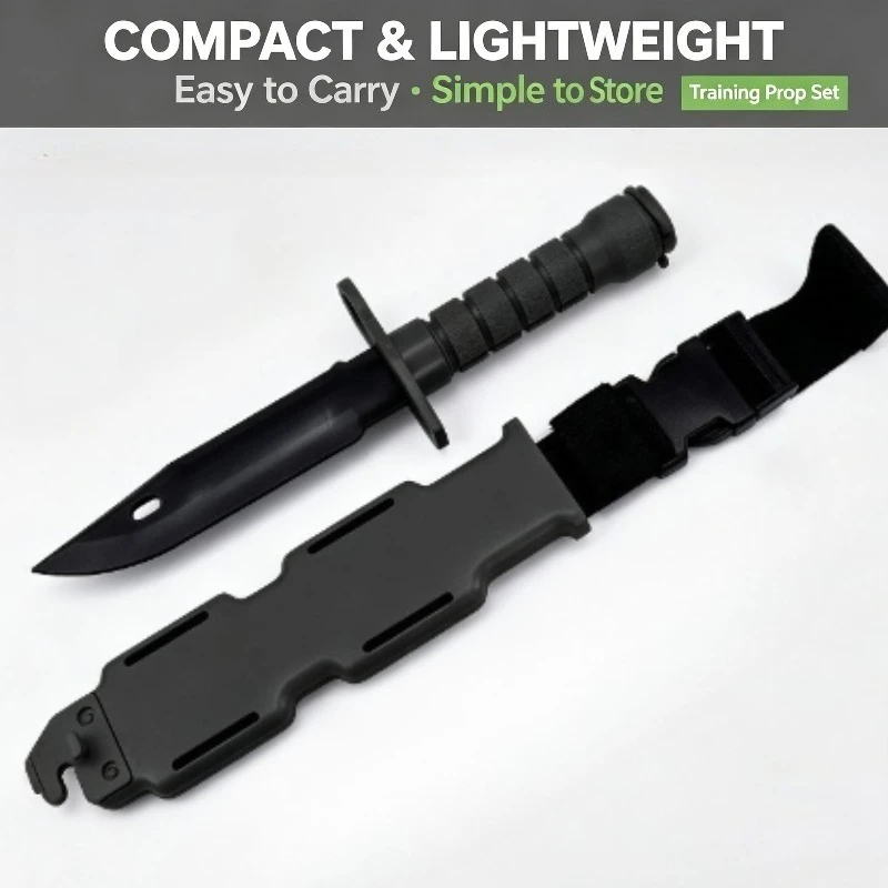 Reusable Safe Rubber Knife Simulation Model, Harmless Campus Training Prop