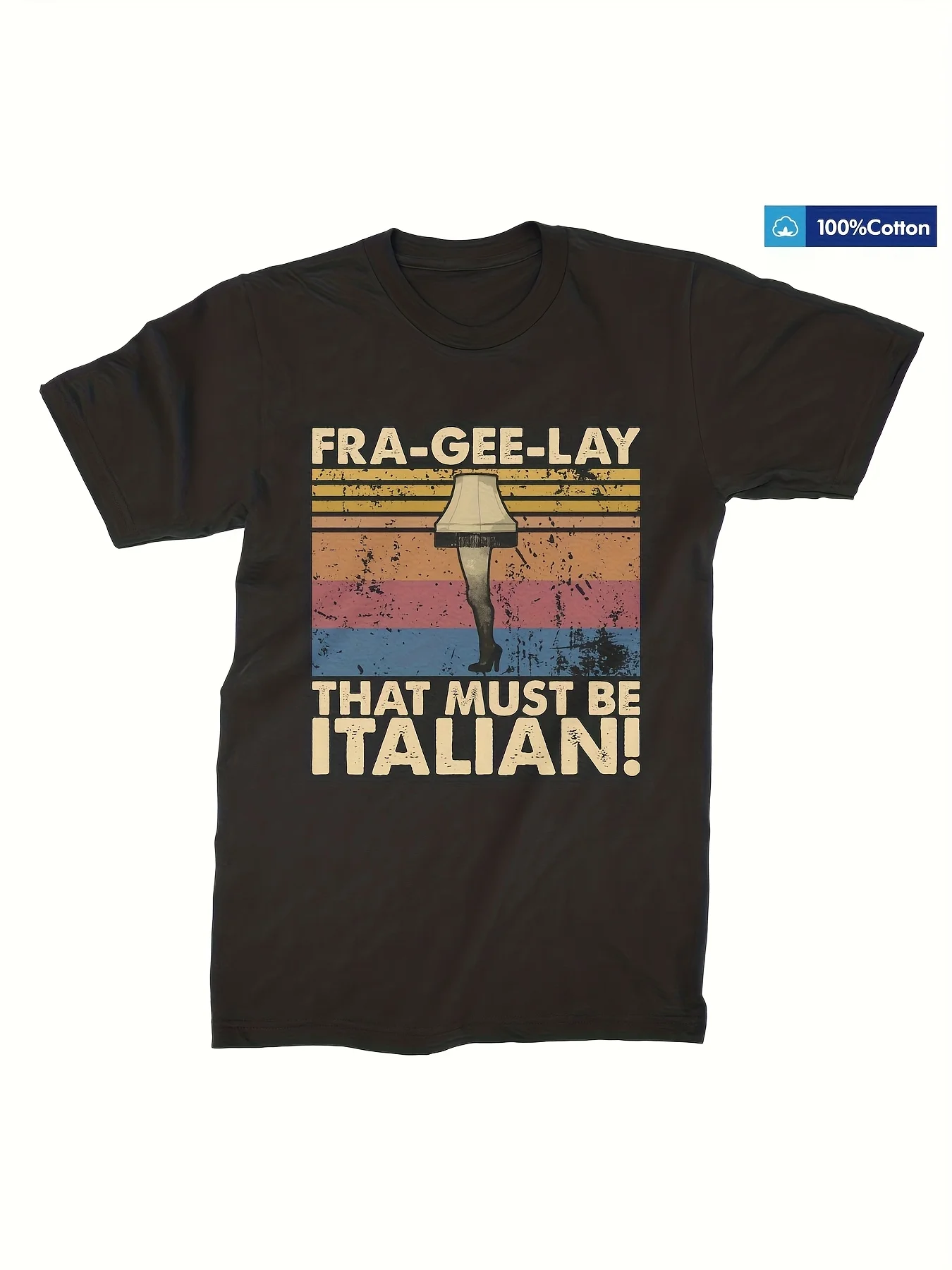 

A Christmas Story Leg Lamp Men's Cotton T-Shirt