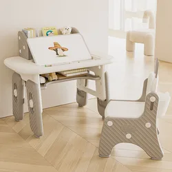 Mesa de sala de aula móveis para crianças mesa infantil quarto infantil petite mesa despeje enfant estudante ajustar suprimentos