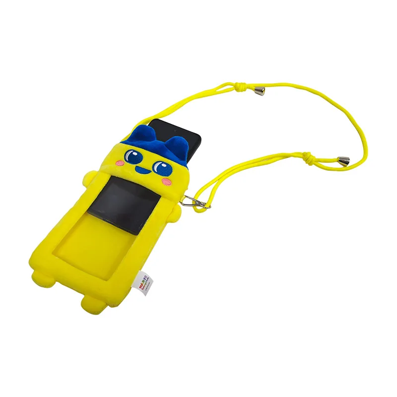 BANDAI-adorno Tamagotchi auténtico, colección de juguetes, decoración Mamekicchi, lindos juguetes para aliviar el estrés, modelo de personaje, Gif de Anime de acción