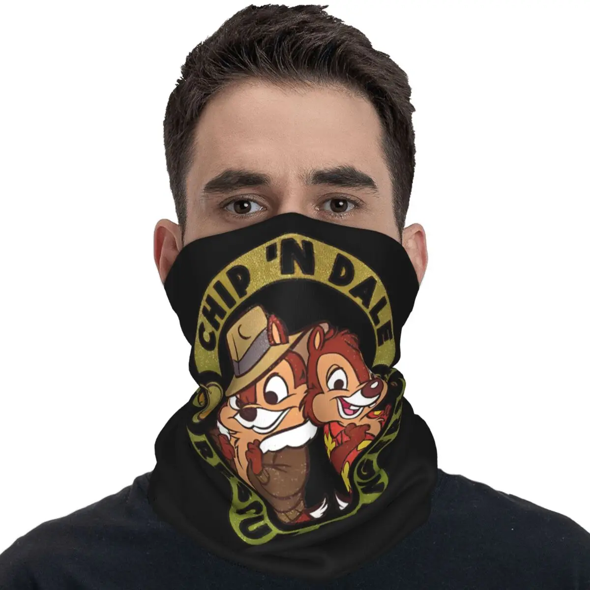 Eekhoorns Redding Rangers Logo Bivakmuts Jacht Vissen Fietsmasker Anti-uv Zacht Warm Gezicht Masker Lente Cool Sjaals