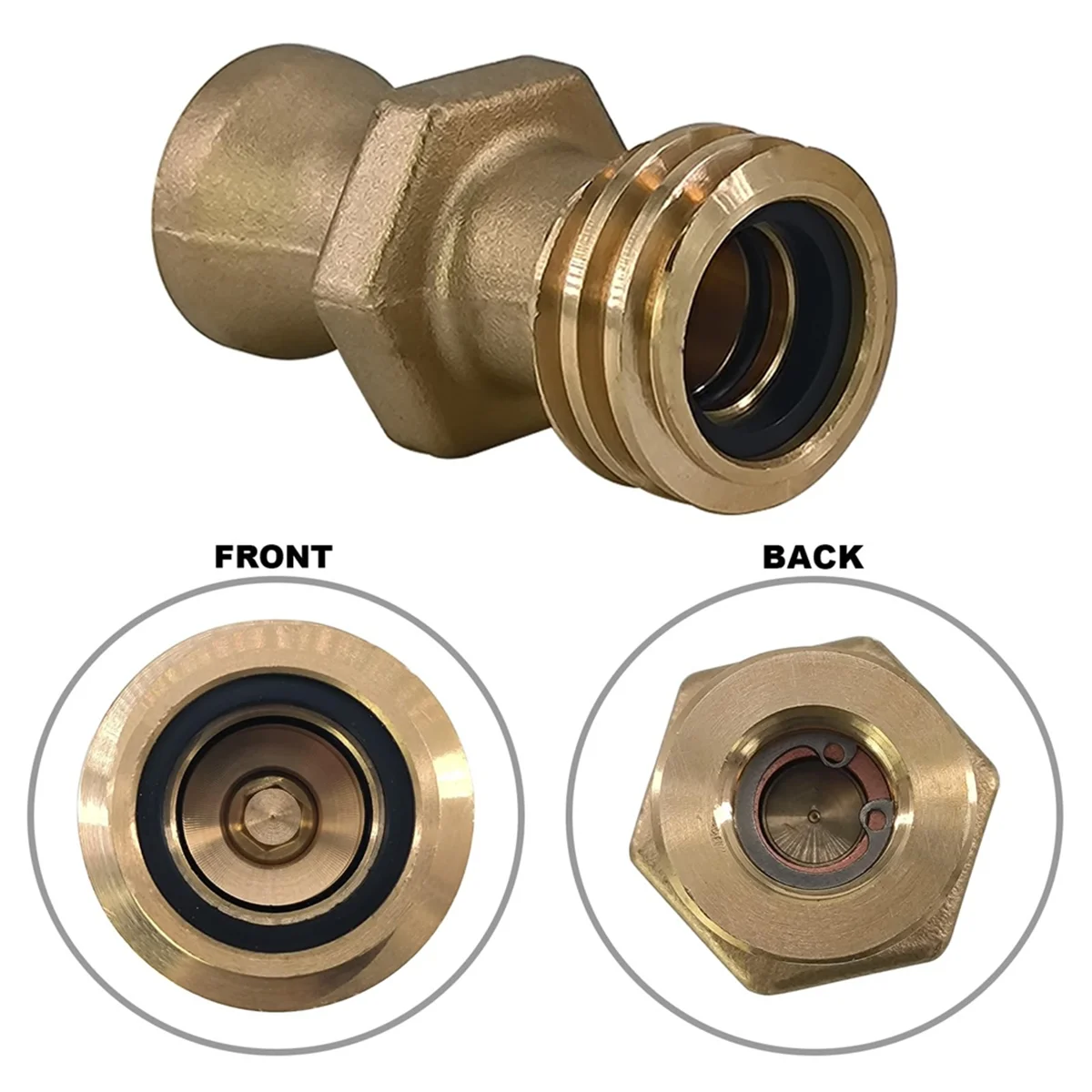 AA87C RE7141F RE7141M Heftruck Propaan Tank Connector Vrouwelijke Mannelijke Aansluiting Fitting Adapter Klep Draad