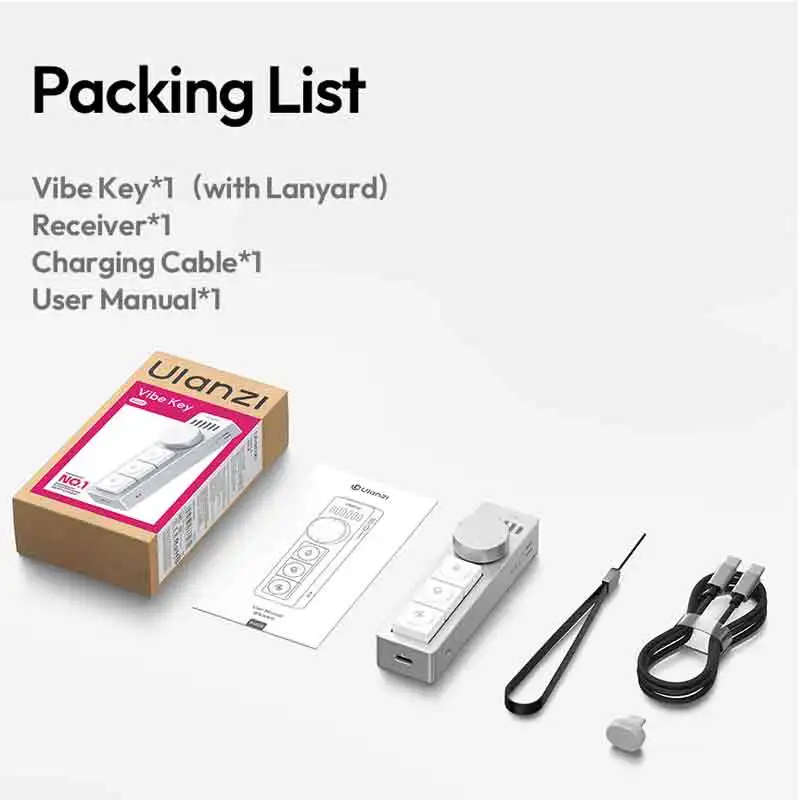 Ulanzi AU05 Vibe Key AI音声入力キーボード 3キー＋ノブ USB-C 特別割引