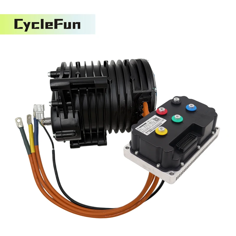 

3KW V3 QS138 70H Mid-Drive Motor With 1:2.35 Internal Reduction Gears with ND72530 FarDriver Controller