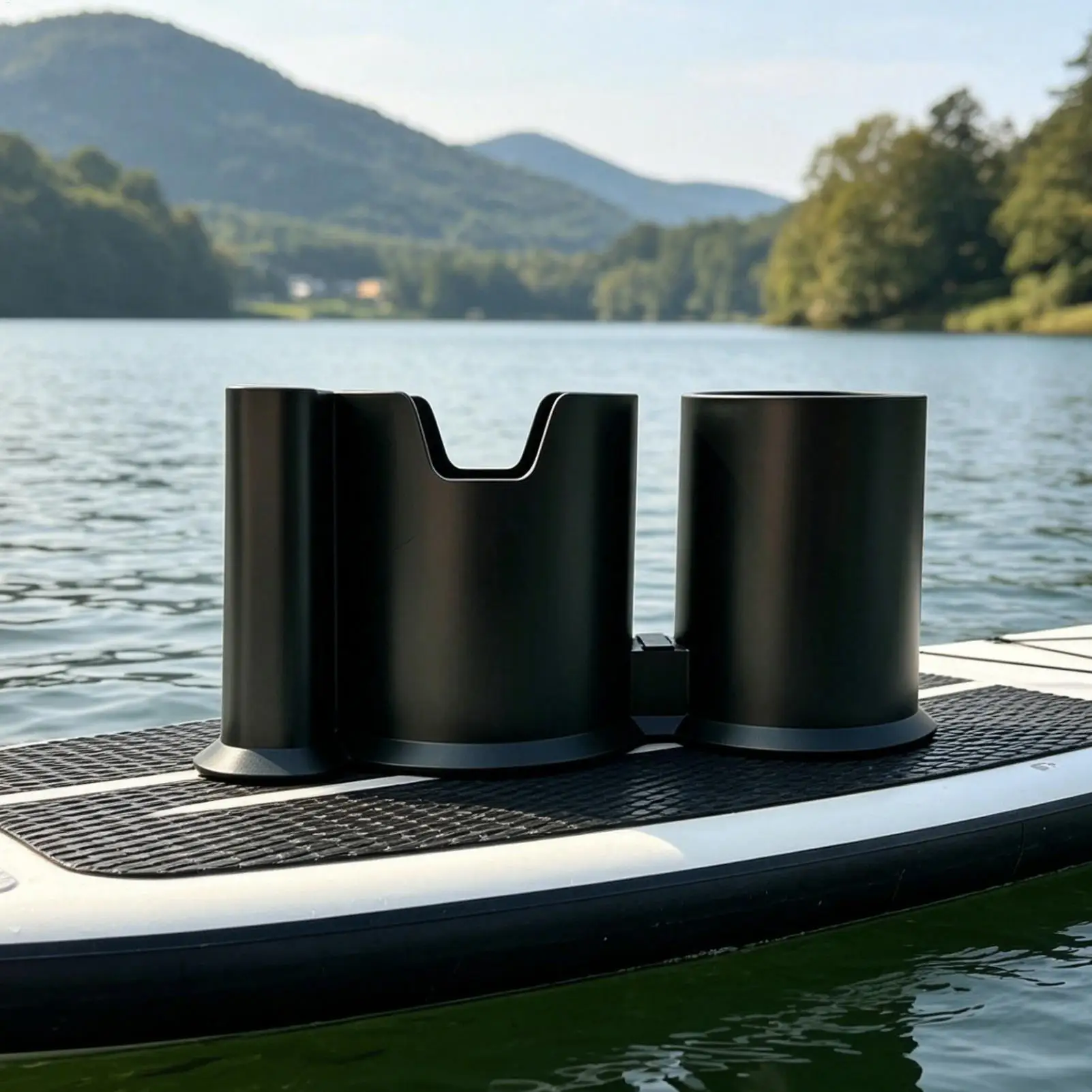 Kajak-Getränkehalter, universeller, rutschfester, auslaufsicherer, tragbarer Handy-Getränkehalter für den sicheren Einbau, für Kanus, Boote, Angeln im Freien
