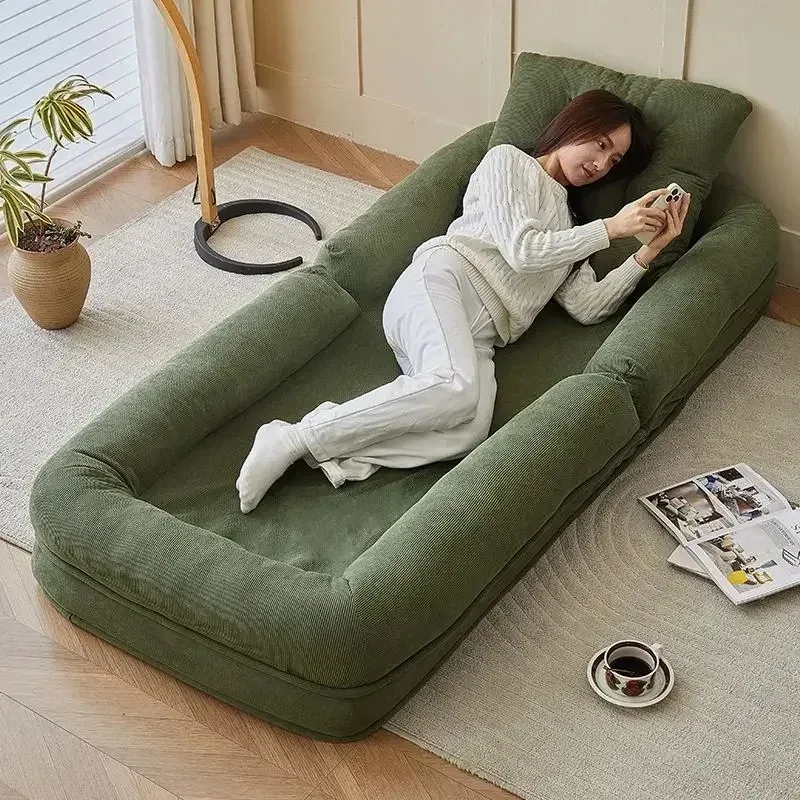 Folding Living Room Sofas and Washable Single Bed Sofa Convertible Couch Multifunction Furniture Comfort Design