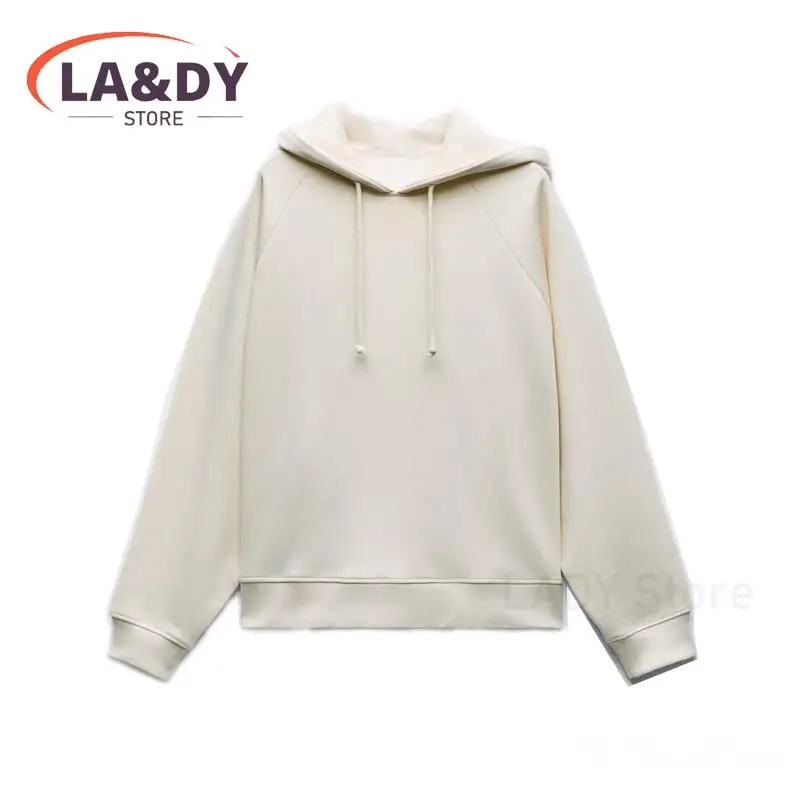 Sets Women 2024 Autumn Winter Fashion Loose Solid Color Long Sleeve Hooded Hoodie Tops + Casual Jogging Pants Suits Female