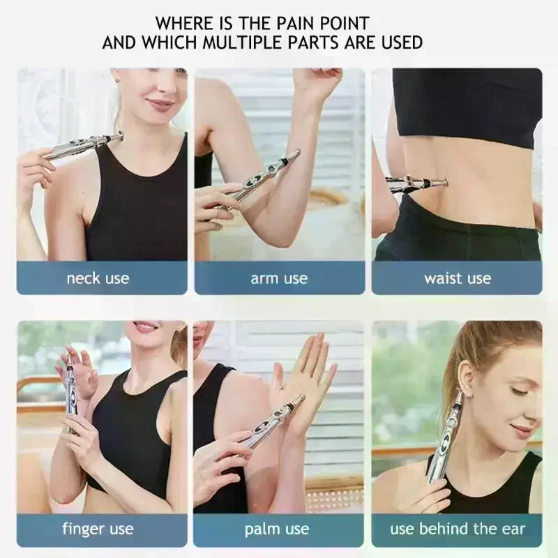 Electronic Acupuncture Pen Acupuncture Point Pen Acupuncture Point Pen Meridian Energy Meridian Pen Massage Pen Acupuncture Acup