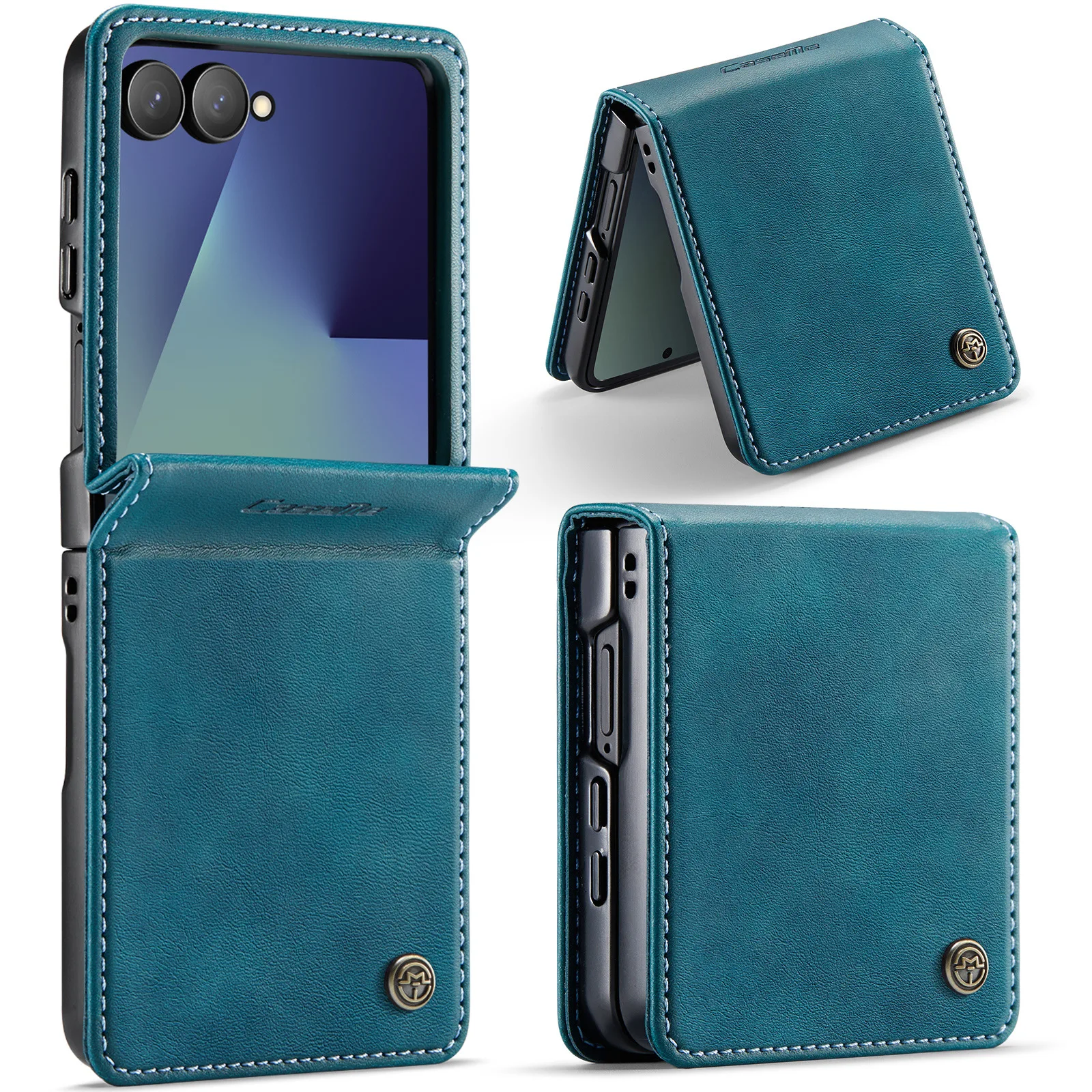 Suitable for Samsung Z Flip 8 clamshell phone case. New Galaxy Z Flip7 matte design business-level anti-drop protection cover.