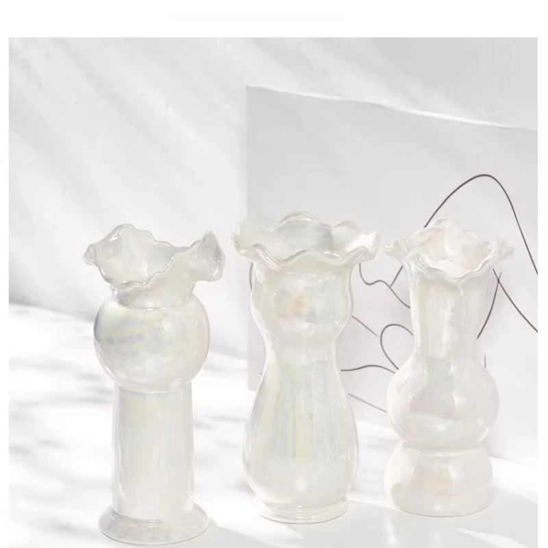 

Vase light luxury ceramic dried flower vase vase home living room decoration