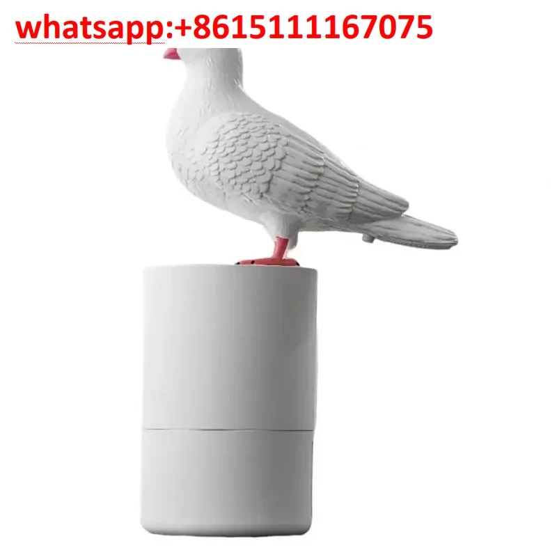 Pigeon Shaped Automatic Foam Soap Dispenser, Touchless Induction Fine Foam Hand Washer For Home Public Restroom