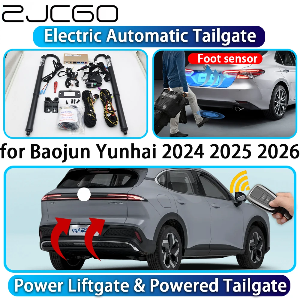 

ZJCGO for Baojun Yunhai 2024 2025 2026 OEM Automatic Power Liftgate Powered Tailgate Intelligent System Trunk Lift Control Kit