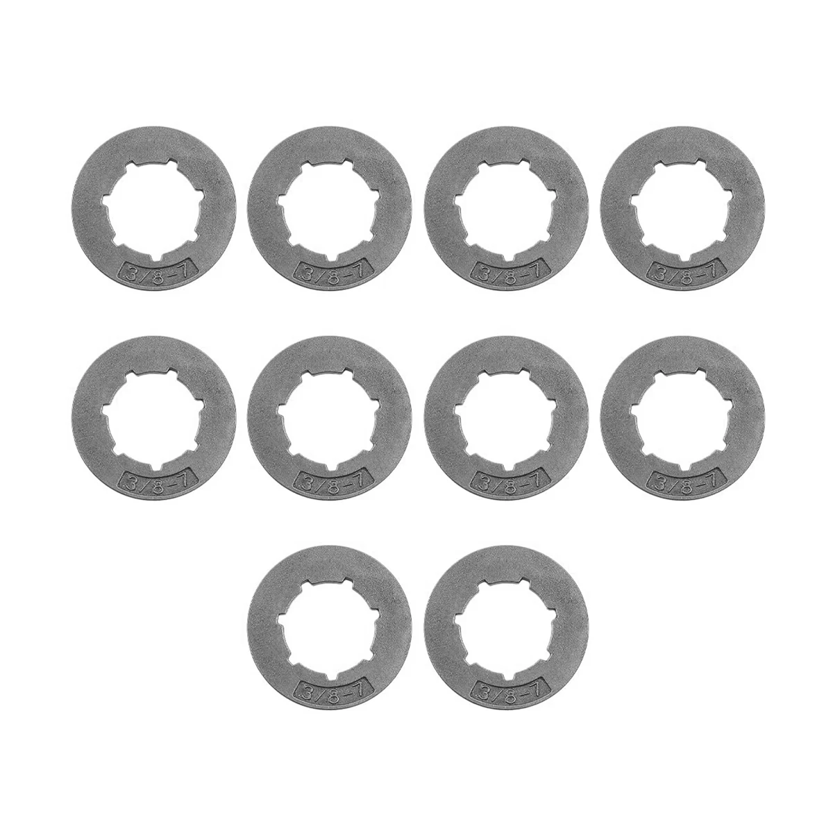 B03C-10Pcs Sprocket Drive Rim(.375Inch) 19MM Small 7T Spline For Stihl MS290 MS360 MS310 For  154 254 50 51 Chainsaw
