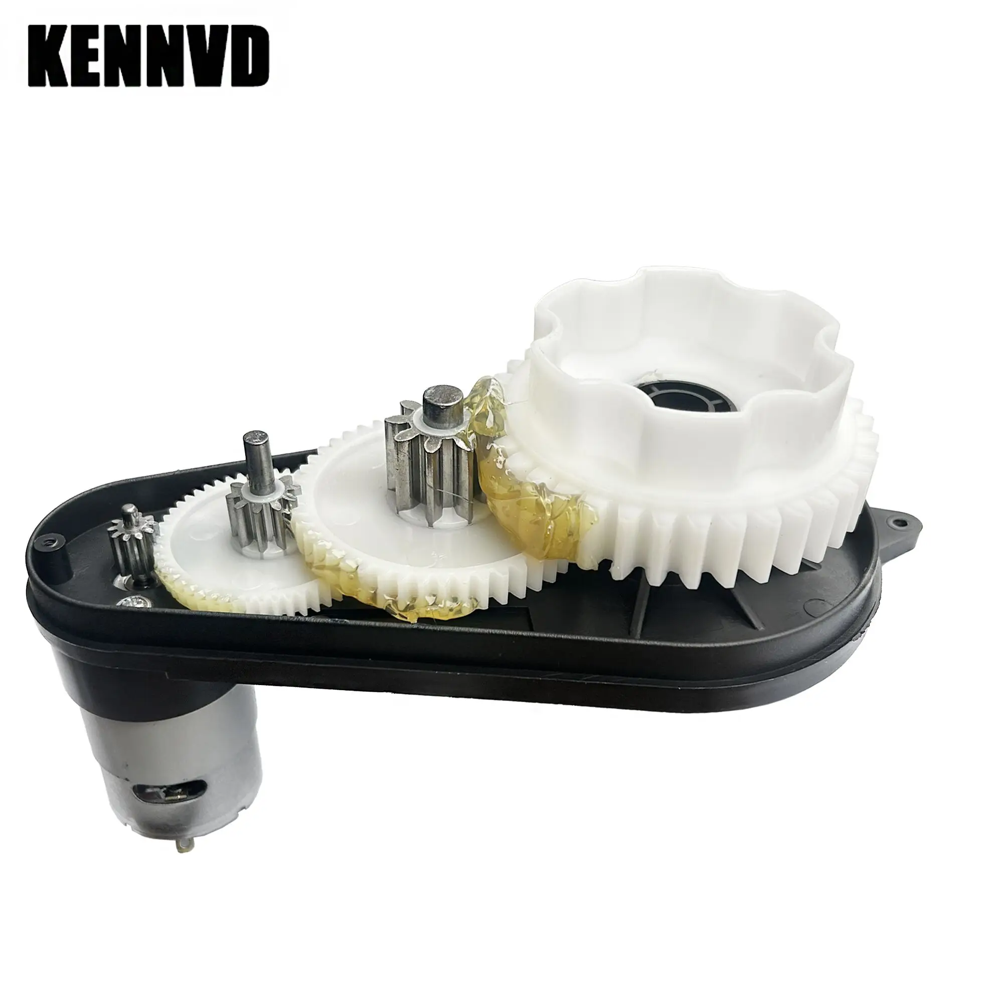 6V 12V 24V RS550 RS570 RS555 高速子供電動乗用玩具ベビーカーメタル​​ギアモーターギアボックスエンジン減速機アクセサリー