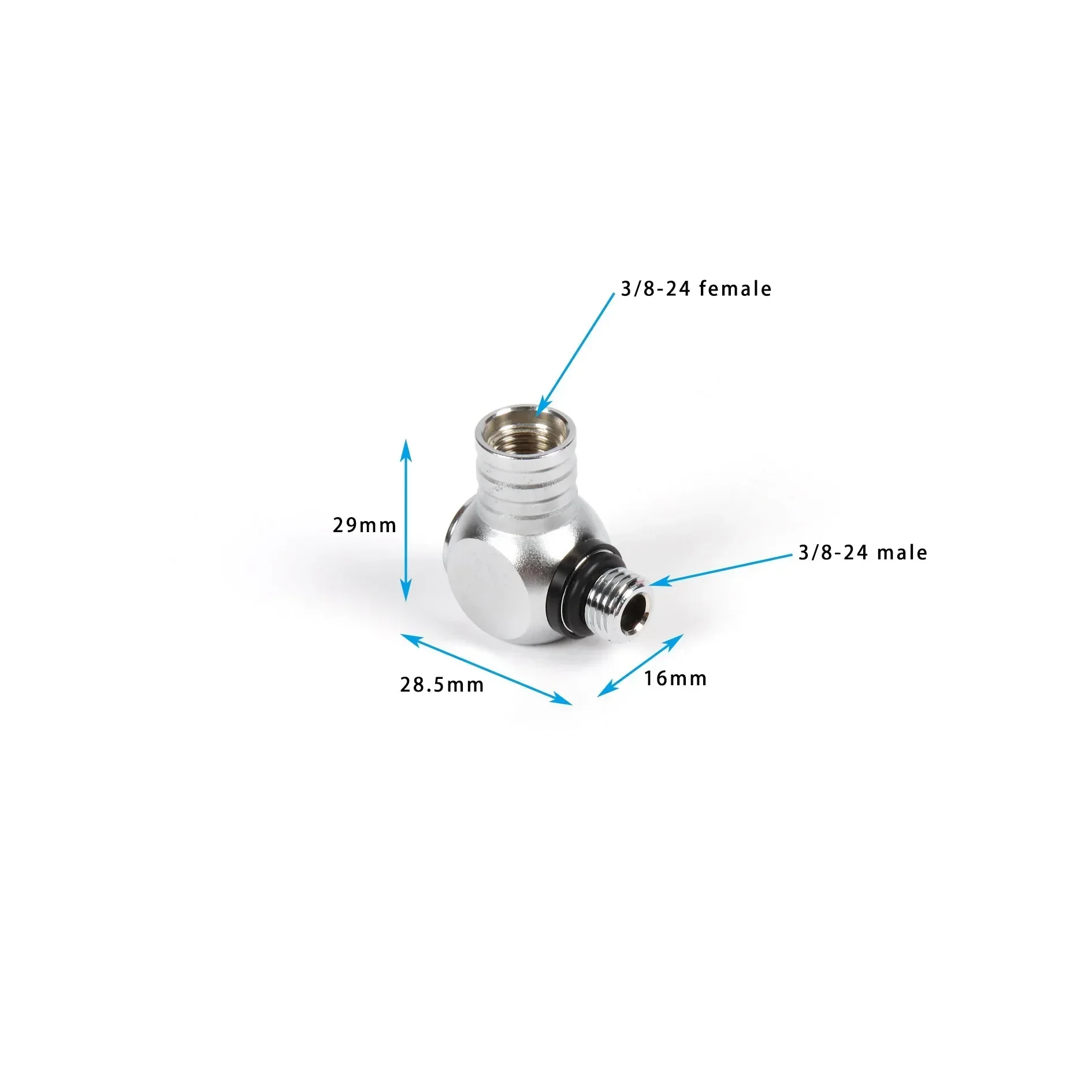 

Поворотный адаптер для подводного плавания, 1 шт., аксессуары для водных видов спорта, латунный разъем, оборудование для дайвинга, первая ступенька для деталей HP