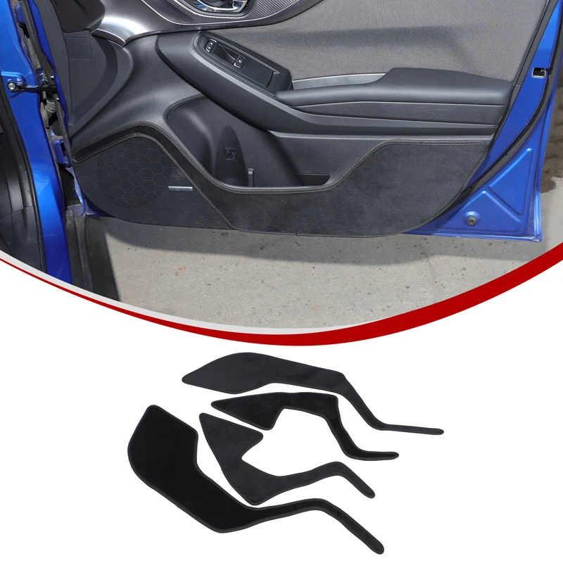 

Бархатная внутренняя дверь автомобиля, противоударная накладка, защита от грязи, накладка на панель, защитная накладка для Subaru WRX 2022-2025, аксессуары