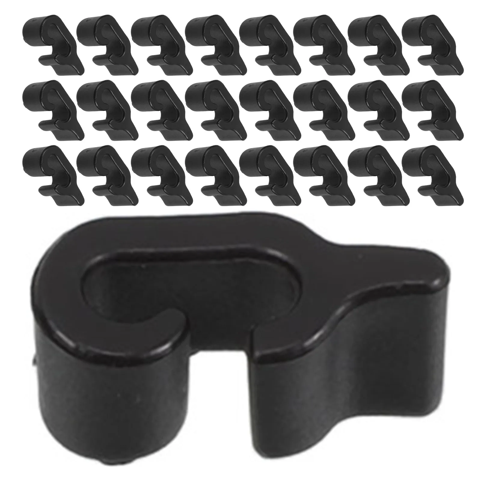 48Pcs Connector Clips Modular Cube Closet Plastic Panel Fasteners for DIY Pet Playpen Wire Grid Organizer Fence