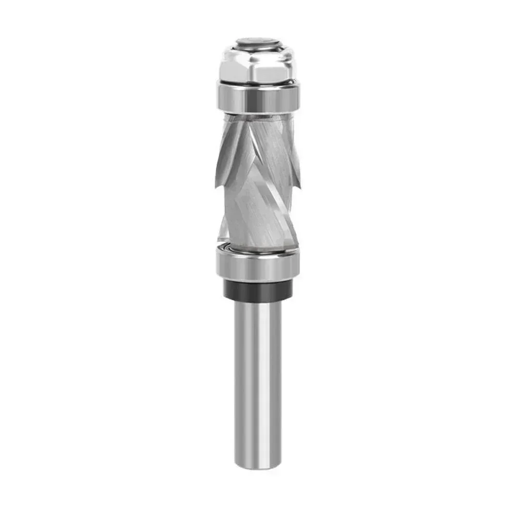 

Compression Spiral Flush Trim Router Bit 12 Shank Carbide for Accurate Edge Routing on Wood Plastic and Laminate