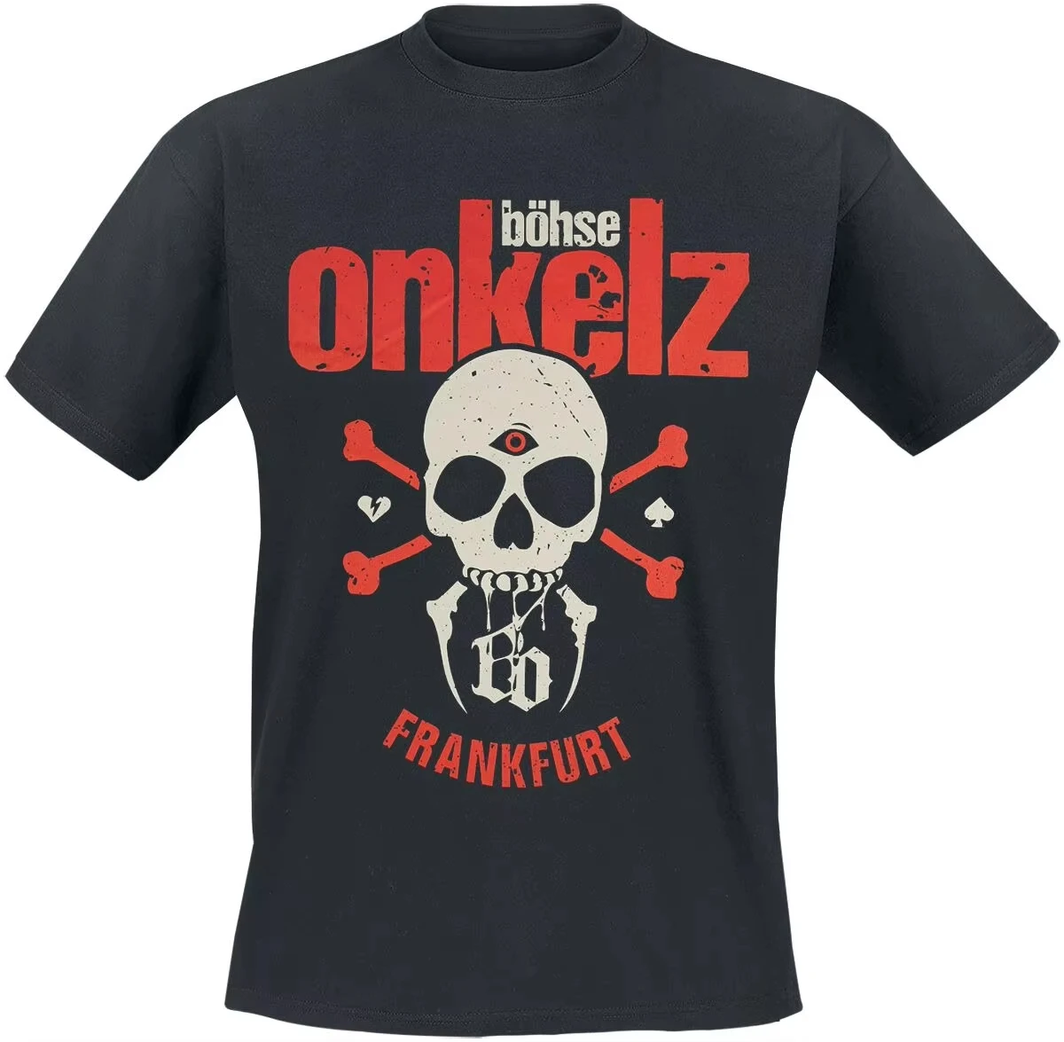 

Skull Pattern T-shirt Men's Summer Sweat-absorbing Breathable Top Cotton Motorcycle Short-sleeved Men's and Women's Clothing