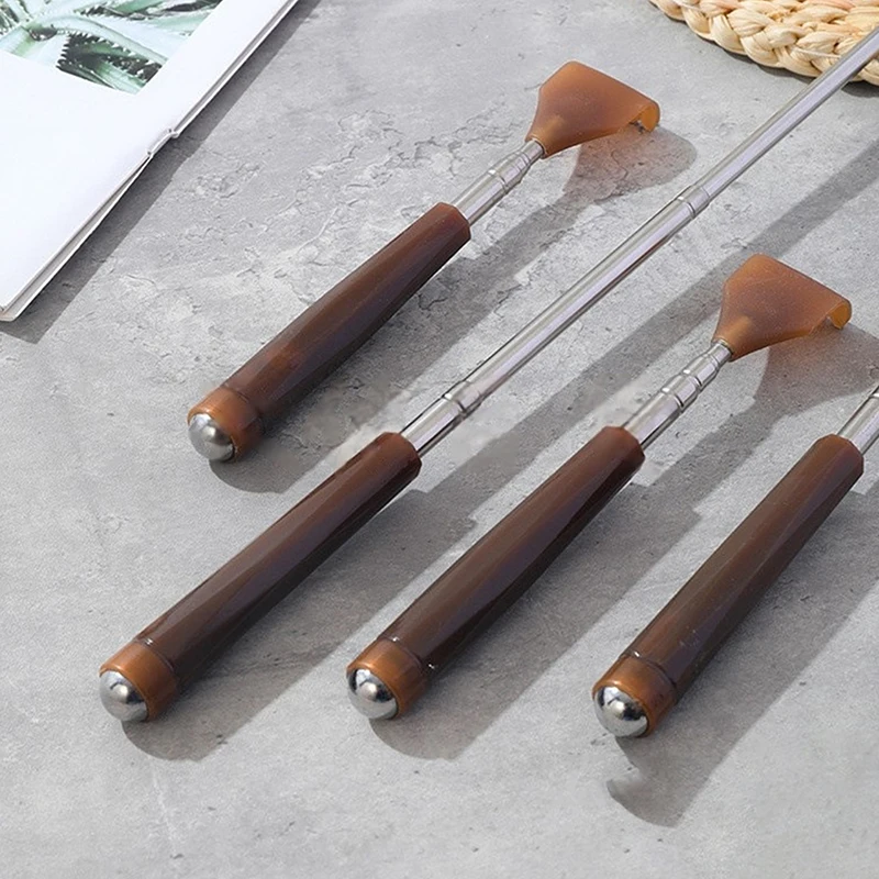 1 Pcs Extendable Magnetic Ball Hackle Back Scratcher With Magnet Telescopic Scratching Backscratcher Massager Back Scraper