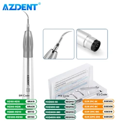 Dental Air Scaler Handpiece AZDENT Super Sonic Scaling Handle Tooth Cleaner 2/4 otwory z końcówkami G1 G2 G4 135 ° C Ddisinfection