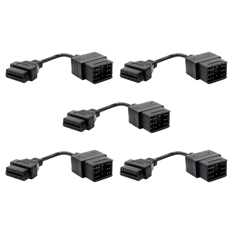 

ABRW-5X Автомобильный кабель OBD II для Toyota 17-контактный на 16-контактный OBD 2 Женский диагностический разъем для Toyota 17-контактный адаптер OBDII