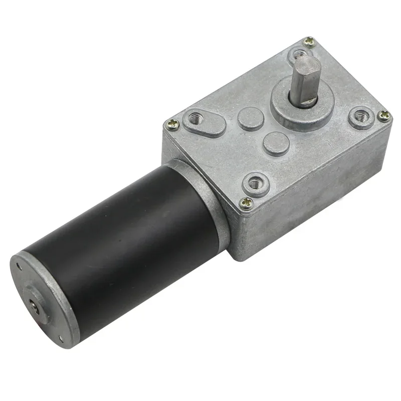 31MM Turbine Worm Gear DC Motor 12V 24V Torque 3RPM-250RPM Low Speed Self-Locking CW CCW Brush Permanent Magnet GOOD